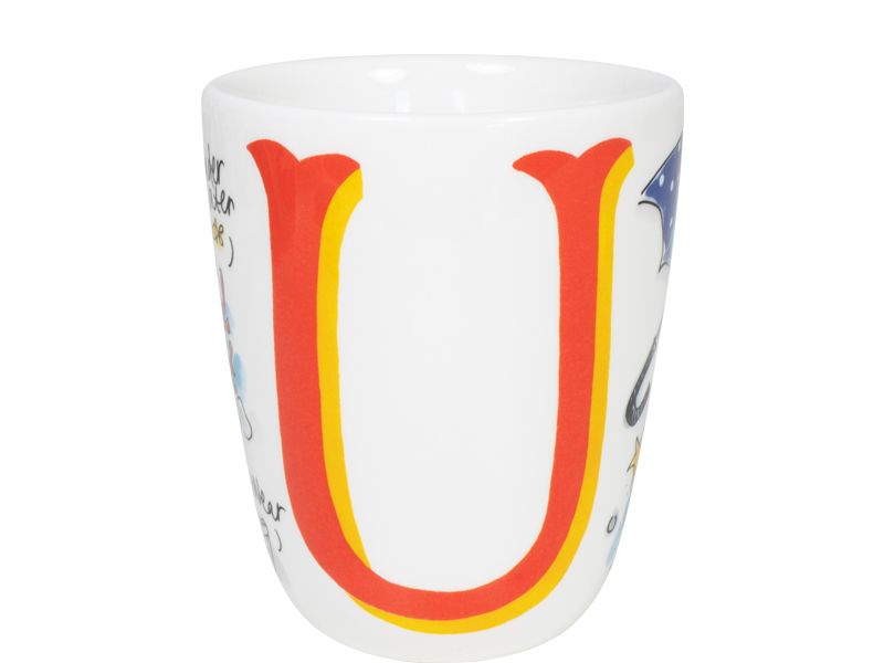 Beker Love Letter U 0,35L