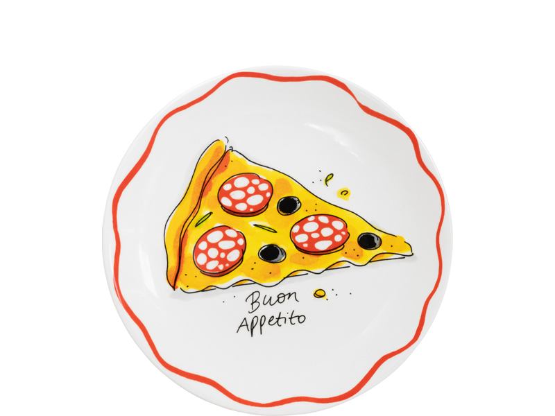 Bord 18 cm Pizza Buon Appetito