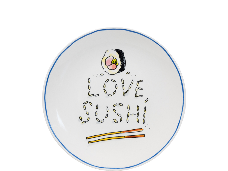Bord 18cm Blond Sushi Love Sushi