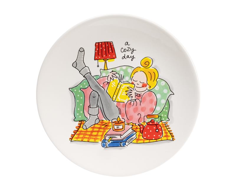 Bord 22cm Cozy Days a Cozy day
