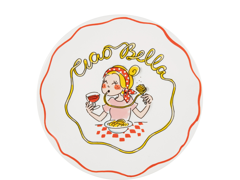 Bord 22cm Pasta Ciao Bella