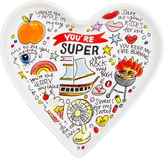 bord Valentine love 22 x 22 x 2,5 cm