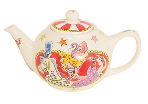 Circus theepot