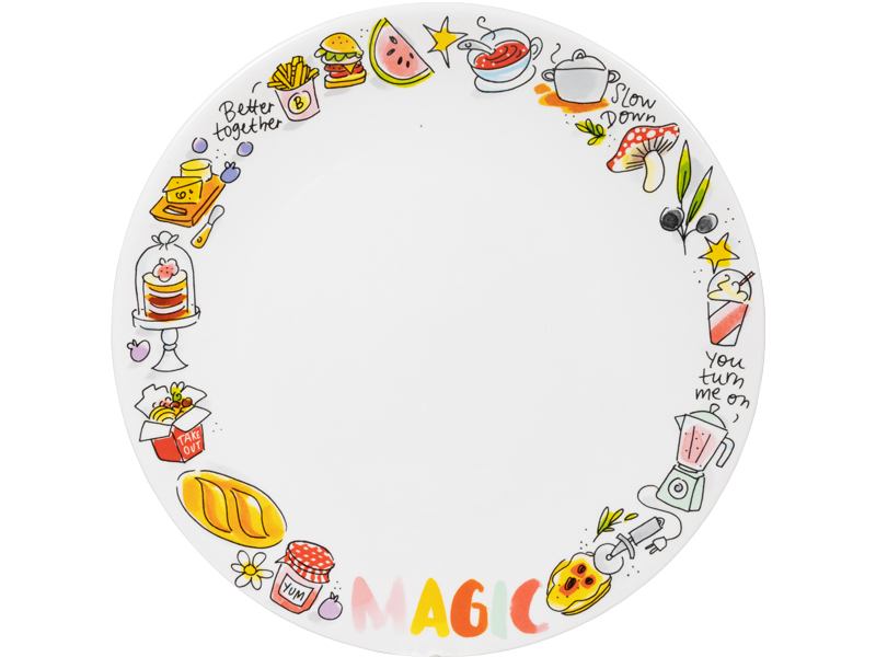 Dinerbord ø26 cm magic