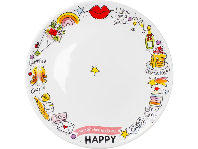 Dinerbord 26cm Happy