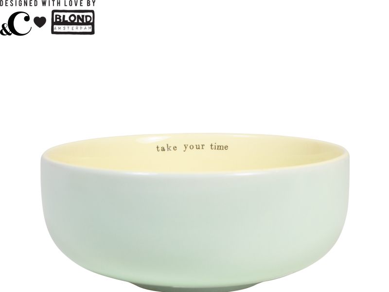 Groene kom - Take your time