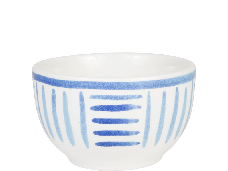 Kom 8cm Blond Sushi Blue stripes