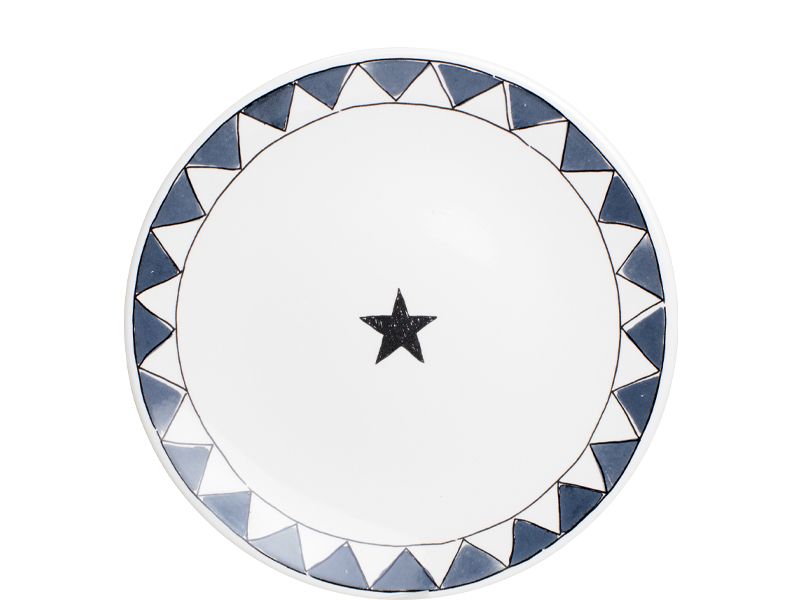 Ontbijtbord ø22 cm Star