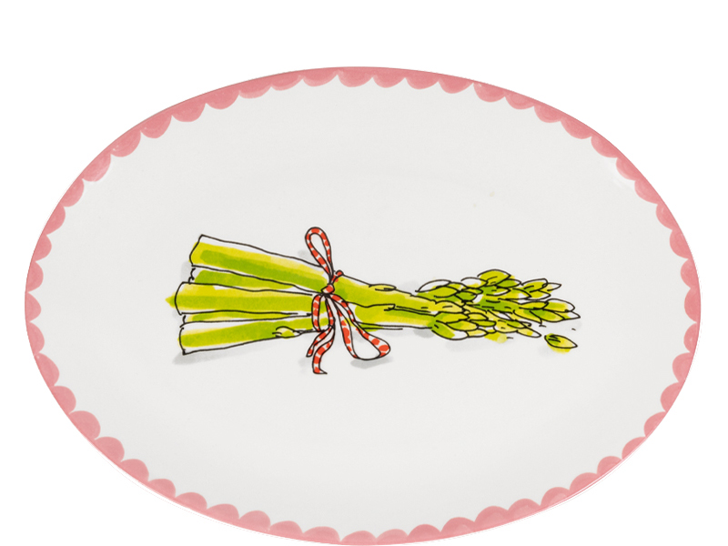 Ovaal Bord 27cm Blond Everyday Asperges