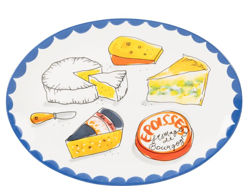 Ovaal Bord 29cm Everyday Say Cheese