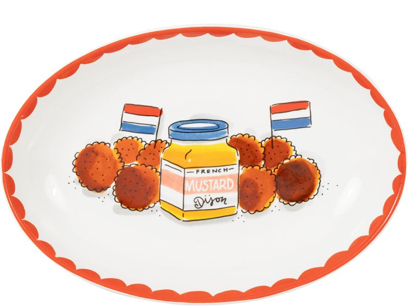 Ovale Schaal 28,5cm Everyday Bitterballen
