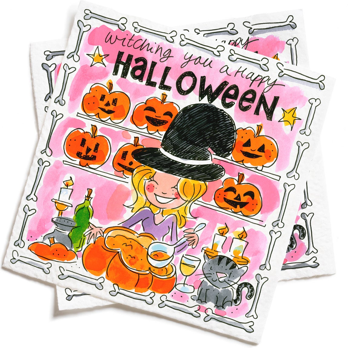 servet Halloween 12 stuks