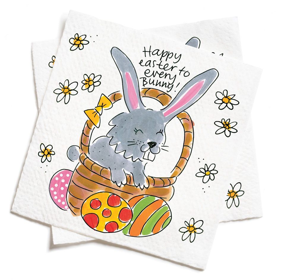 Servetten Easter Bunny