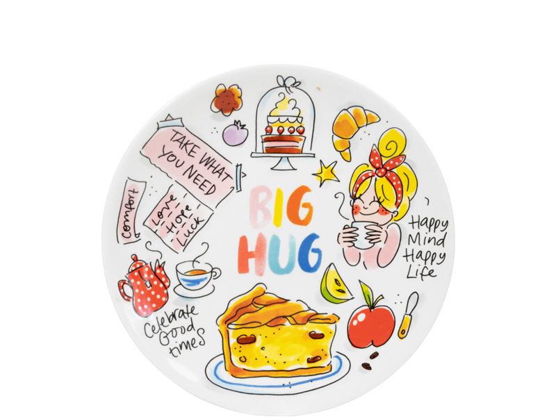 Taartbord ø18 cm Big Hug