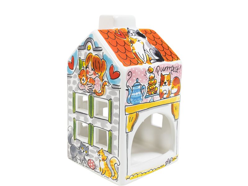 Theelicht huisje Cat Lover