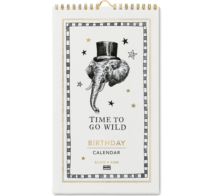 Verjaardagskalender Blond x Noir